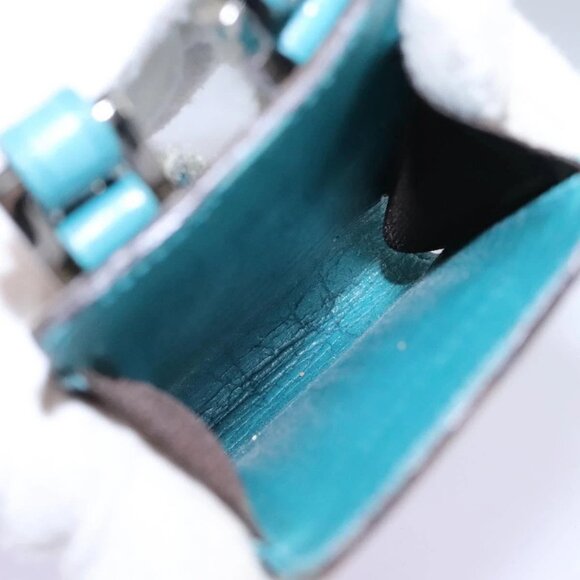 GUCCI GG Supreme Pouch PVC Leather Beige 125848 Auth 113564 - Picture 13 of 16